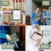 Sooez Clipboard with Storage, High Capacity Nursing Clipboard with Pen