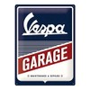 Nostalgic-Art Retro Blechschild, 15 x 20 cm, Vespa – Garage