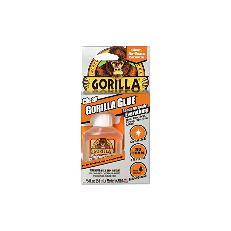 Gorilla Black Duct Tape, 1.88" x 12 yd, Black, (Pack