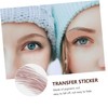 Gogogmee Eyebrow Sticker Fine 9 Sheets Waterproof Temporary Makeup for
