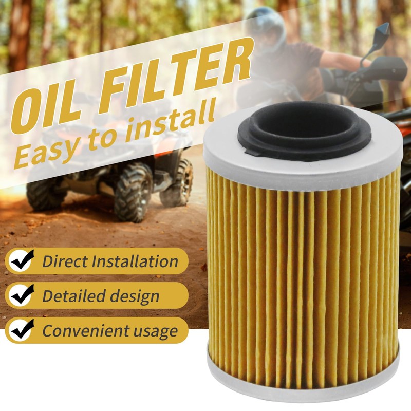 Anxingo 2 Pcs 21040111601 Oil Filter, Replacement for ODES Cartridge