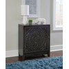 Powell Hadrik Dark Grey Accent Cabinet