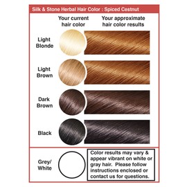 Silk & Stone Herbal Henna Hair Color #53: Spiced Chestnut | Silk & Stone