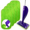 Reusable Microfibre Mop Pads Refills Compatible with Flash Power Mop,