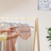 MAGMALIFE 36 Ganchos para Ropa de Plástico Premium: Gancho Plateado