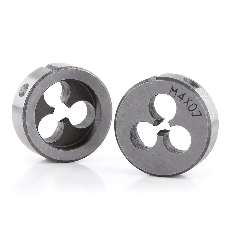 8PCS/Set Handheld Metric Screw Die set, M25 Wrench Bearing Steel