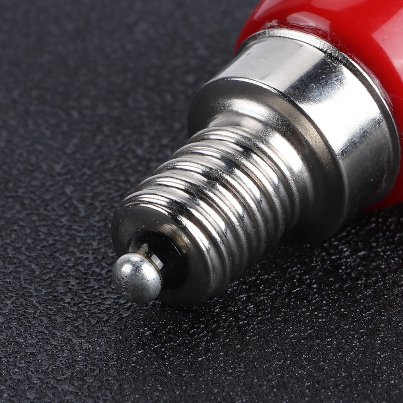 10Pcs AC230V E12 1.5W Red LED Candle Light Bulb for