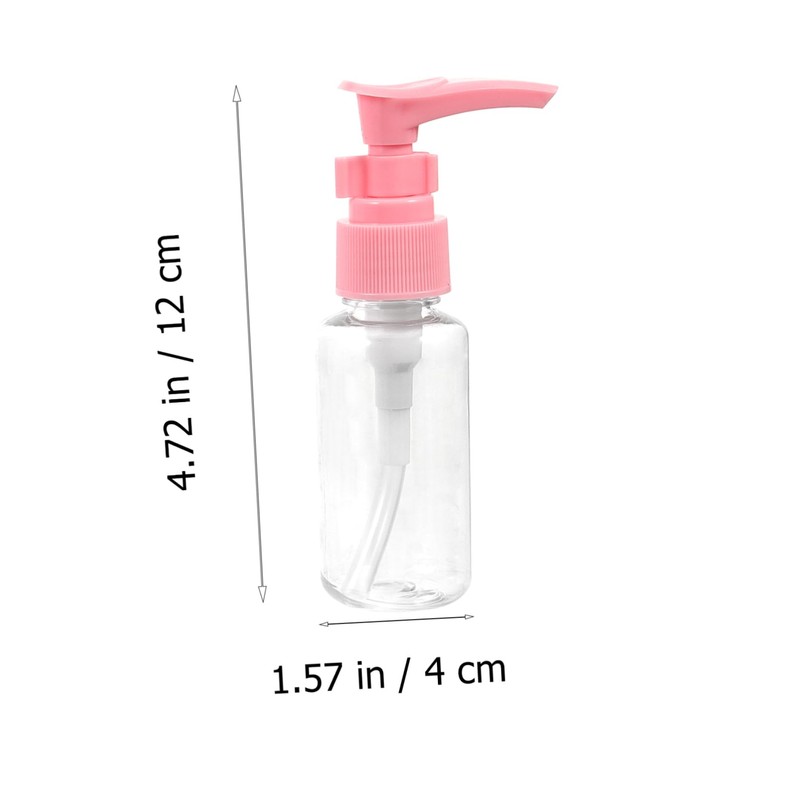 FRCOLOR Shampoo Lotion Travel Bottles Set 10 Pcs Refillable Toiletry