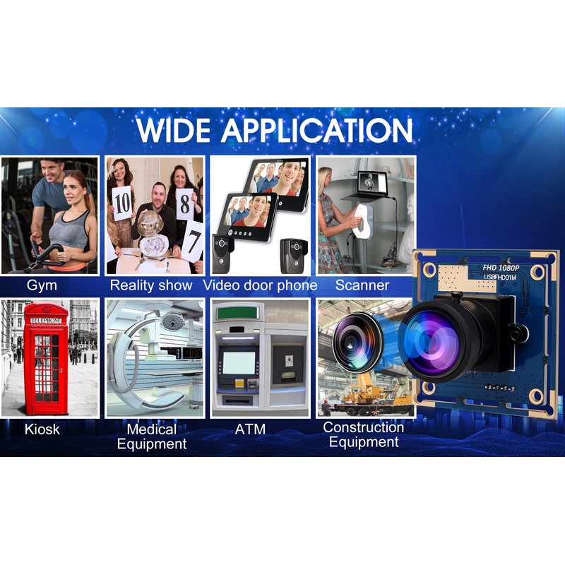 G 1080P USB Camera for Laptop High Speed PC Camera