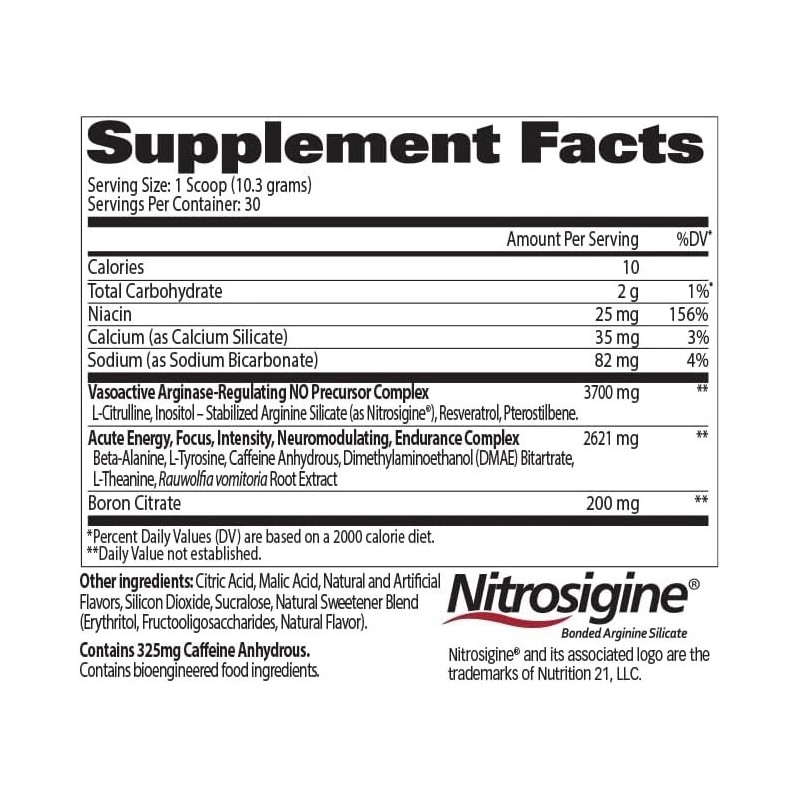 GAT SPORT, Nitraflex Advanced Pre-Entrenamiento Polvo, Aumenta el Flujo Sanguíneo,