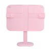 Lifting Reading Rack Adjustable Height Lightweight Portable Plastic Pink Book