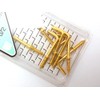 Wakisangyo SH-072 Brass Plated Western Nails, Gold, 0.8 inches (20