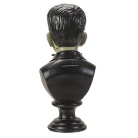 Pacific Giftware Frankenstein Bust and LED Eyes, Gothic Collectible Head Figurine with Glowing Features, 6.3 Inches x 7.25 Inches x 13.75 Inches