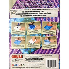 Gelli Arts Gel Printing Plate 5X7 Inches