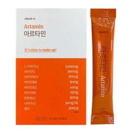 CheckO 체크오 아르타민 오리지널 자몽 10g x 14포 1개 / 써클 Checko Artamin Original Grapefruit 10g x 14 Packs 1 Unit / Circle