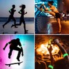 JSMTKJ 20 pieces reflective bands, snap bracelets, reflective snap bracelet,