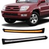 Switchback White/Amber LED Front Side Marker Headlight DRL Amber Sequential