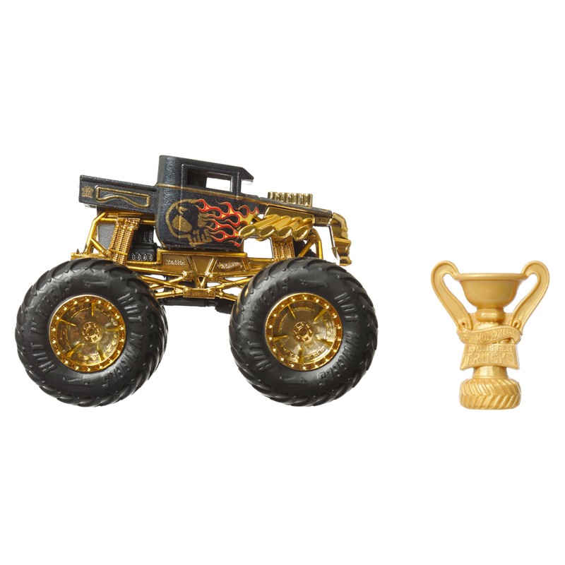Hot Wheels Monster Trucks Bigfoot Trophy Champions Single Cars JDV96