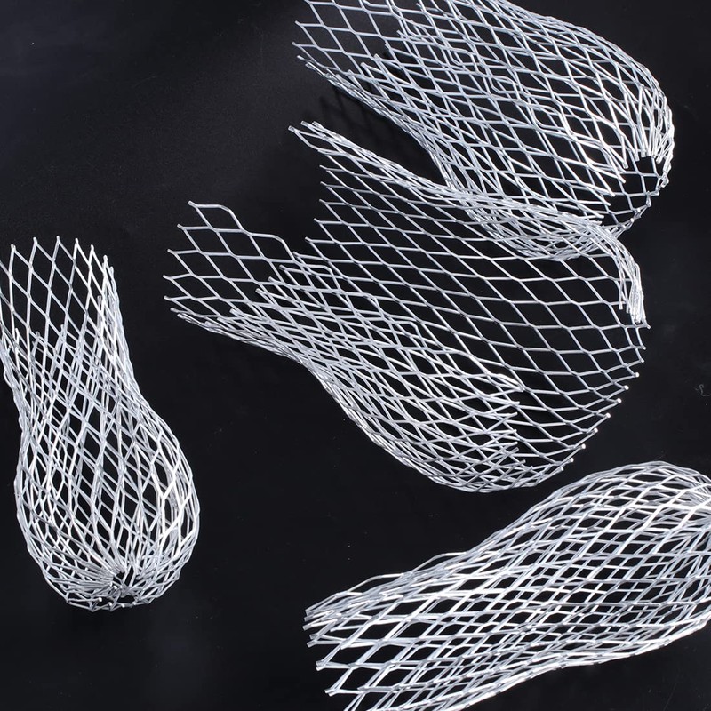 Gutter Downspout Guard, 4PCS Aluminum Down Pipe Filter Mesh Gutter