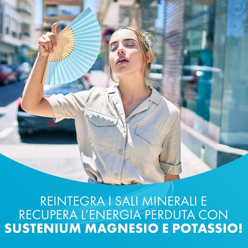 Sustenium Magnesio e Potassio - Integratore alimentare per reintegrare i