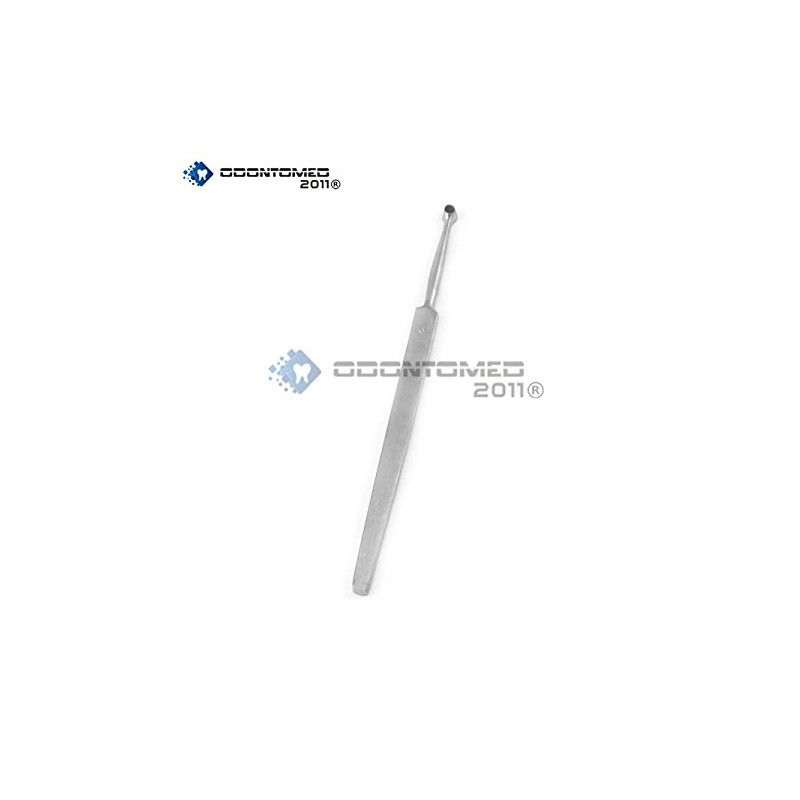 OdontoMed2011 Fox Dermal Curette 3MM Dermatology Instruments Stainless Steel