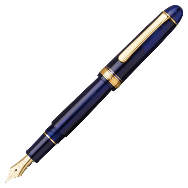 Platinum Fountain Pen, C Extra Bold Chartres Blue #3776 Century PNB-15000 51-5