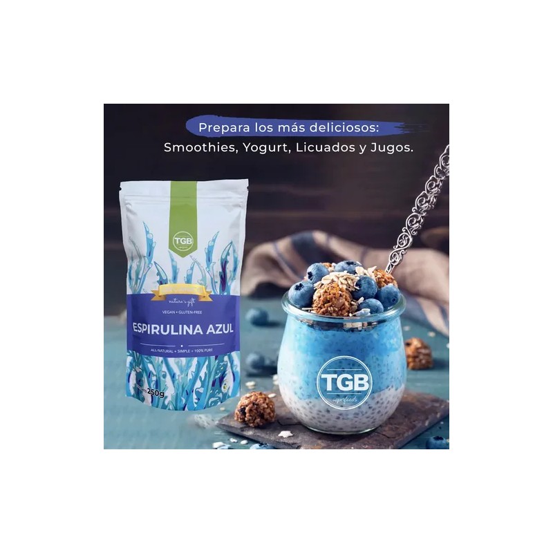 Espirulina Azul En Polvo 500g