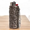 BIC Steampunk Lighter Case Keychain (Fits Plain Reg Size BIC