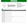 Rubigo M5 Bolts, M5 x 25mm Hex Socket Button Head