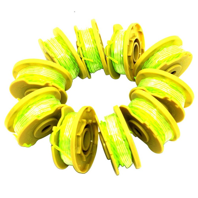 10PKS String Trimmer Spool Line Replaces Ryobi One Plus+ 18V