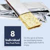 Snacktery Everything Flatbread Crackers - All Natural Thin Crackers in