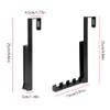 Qanye Foldable Coat Hooks, Foldable Door Coat Hook, Folding Coat