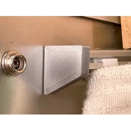 IFIXIFI Curtain Track End Cap fits Airstream 200785 (Left Hand)