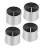 WHAMVOX Simple Style Gas Stove Knobs 4 Pcs Replacement Knobs