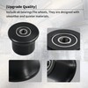 6 Rolling Seat Trolley Wheels,Sliding Seat Bracket Roller, Compatible with
