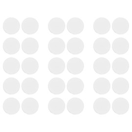 HARFINGTON 15 Pairs Glasses Ear Grip Silicone Round Type 14mm Eyeglasses Temple Grips Retainer Anti Slip Soft Eyeglass Ear Grips for Eyeglasses Sunglasses Sport Glasses, White