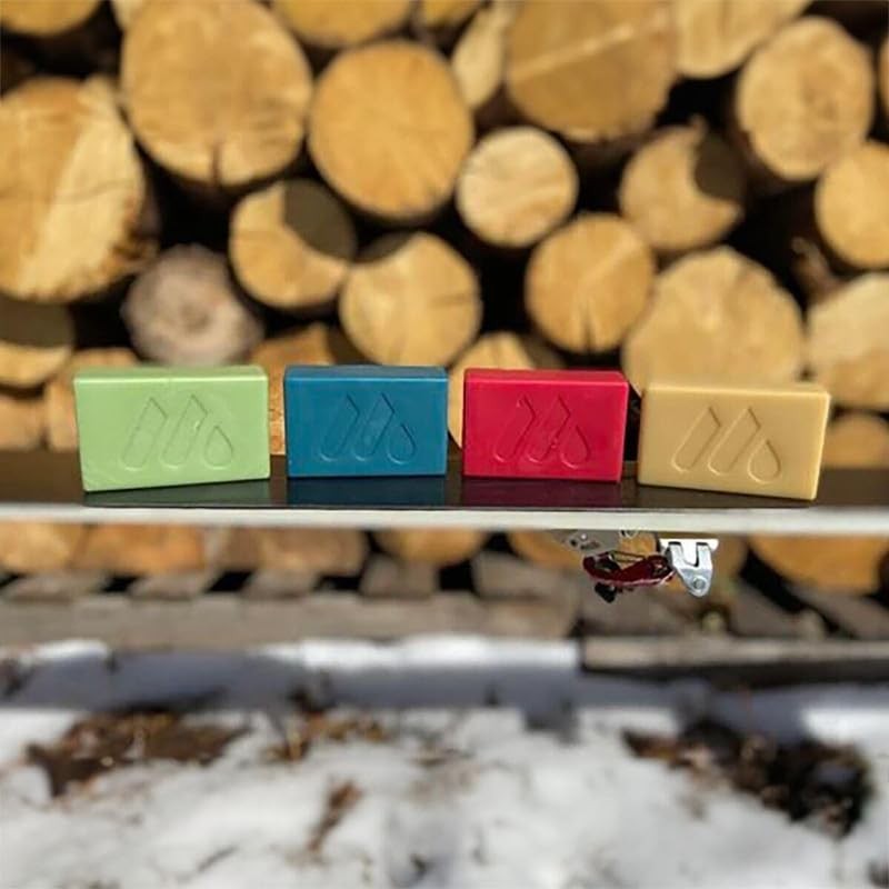 MountainFLOW Plant Derived Biodegradable Petroleum Free Ski Snowboard Hot Wax