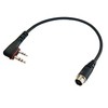 ArmorMason Hirose 6-pin Quick Disconnect Adapter Compatible with Icom Radio