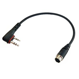 ArmorMason Hirose 6-pin Quick Disconnect Adapter Compatible with Icom Radio