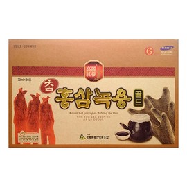 Gyeongbuk Premium Red Ginseng & Deer Antler Gold (70ml) 30 Sachets / 경북 참홍삼녹용 골드 70ml x 30포