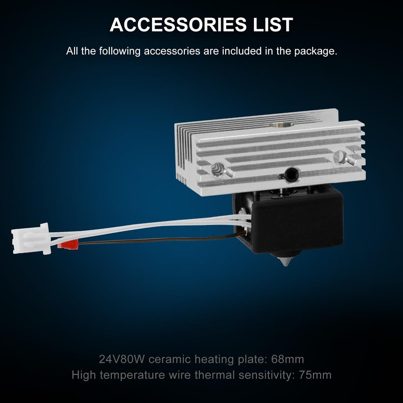 Sprite Extruder Upgrade Heater Block Hotend Kit for Creality Ender-3