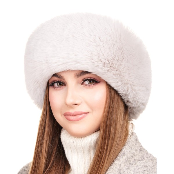 Futrzane Modern Headband - Ladies Winter Fur Headbands - Soft