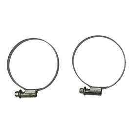 Cf Posh 830604 All Stainless Steel Hose Band, 1.6 - 2.4 inches (40 - 60 mm), Pack of 2