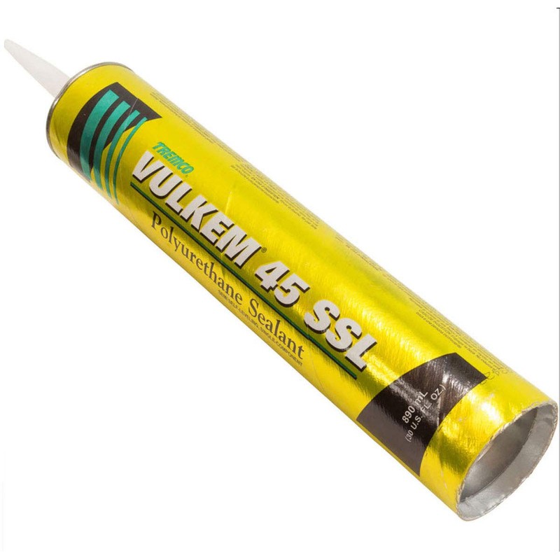 Tremco Vulkem 45 SSL One-Part Semi-Self Leveling Polyurethane Sealant (Limestone)