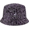 Kangol Unisex Vogelseye Maze Bin Beret Hat, Digital Lavender/Dk Berry