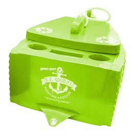 TRC Recreation 8841042 Super Soft Floating Cooler, 23" x 17" x 9.5" - Fierce Green