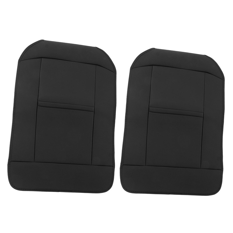 2Pcs Car Seat Anti Kick Pad Rear Back Dust Resistant