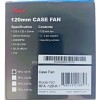Rosewill RFA-120-K 120mm Case Cooling Fan with LP4 Adapter -