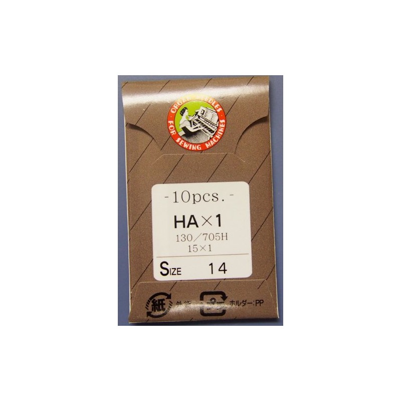 HA x 1 #14 (10 pieces) ORAN (Organ) Needle for
