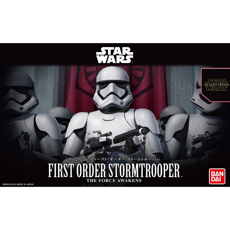 Star Wars First Order Storm Trooper 1/12 Scale Plastic Model